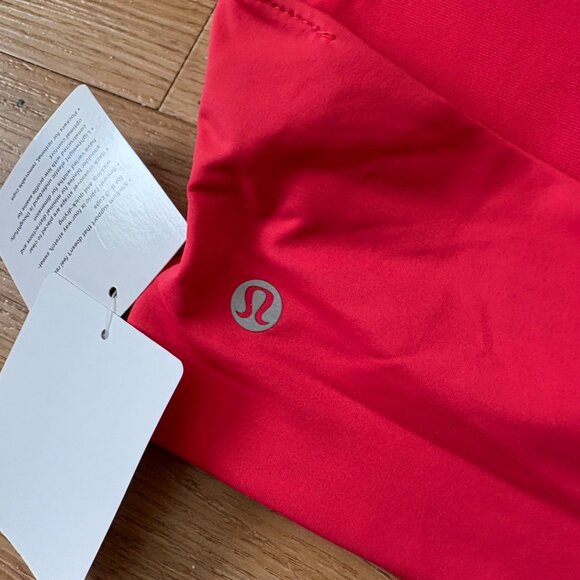 Lululemon Athletic Energy Evolve Racerback Sports Bra Red Glow NWT Size XL - Picture 5 of 8
